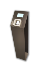 Iespējas pases QR skeneris, 230V, 20x25x110 ar zaļu/sarkanu indikāciju  